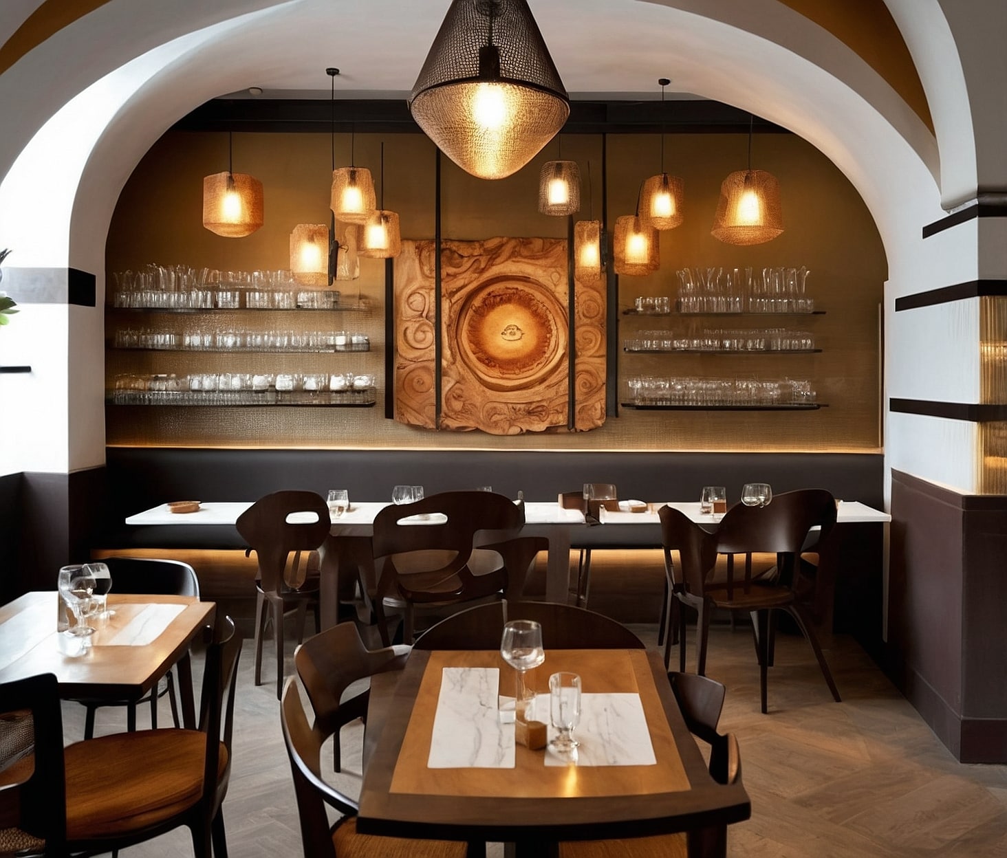 Postre gourmet de temporada.